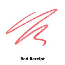 Red Receipt Lip Liner Pencil Swatch