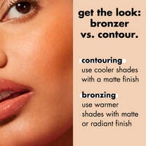 Primer-Infused Matte Bronzer, Catching Rays - Medium