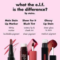 What is the Difference Between e.l.f. Lip Stains