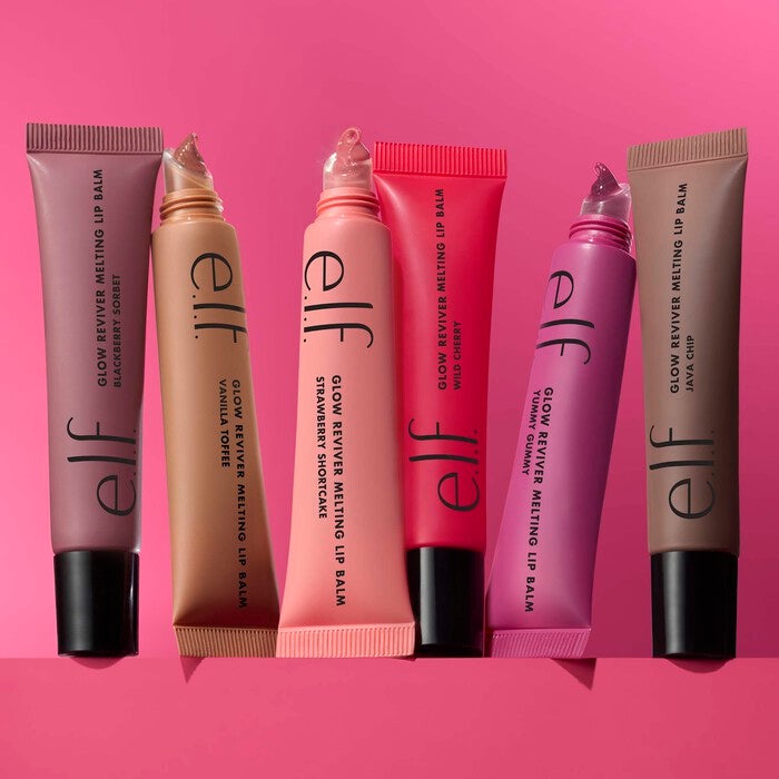 Glow Reviver Melting Lip Balm, Strawberry Shortcake - Soft Pink