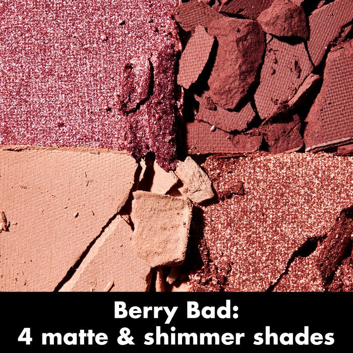 Berry Bad Eyeshadow Palette Swatches