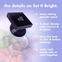 The Details on Set It Bright Color Correcting and Brightening Loose Setting Powder