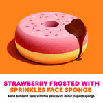 Strawberry Frosted with Sprinkles Face Sponge, 