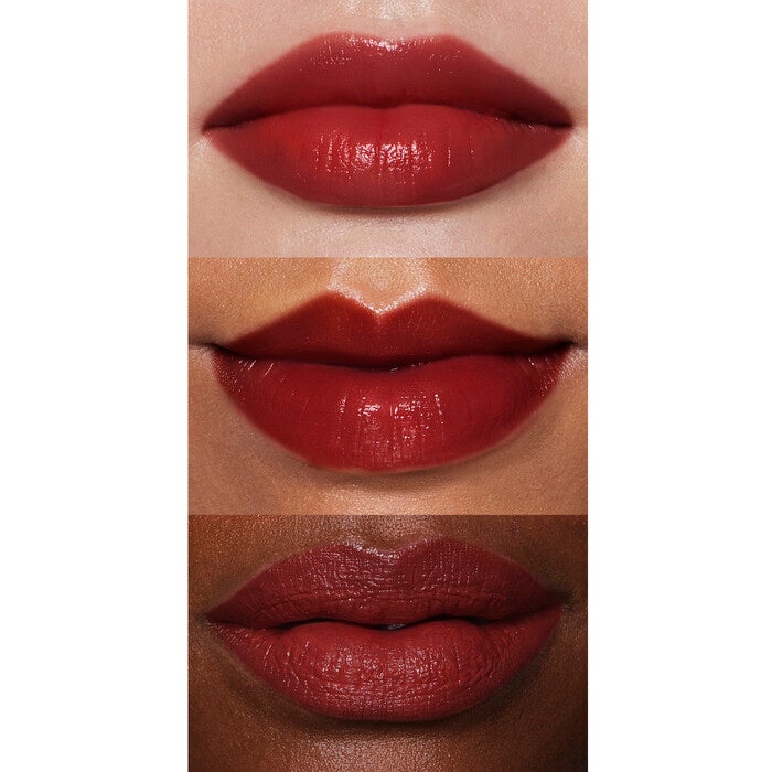 Deep Red Lipstick Shade Lip Chart