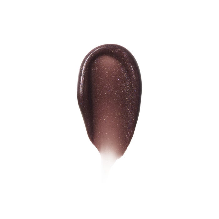 Espresso Tonic Cool Brown Shimmer Plumping Lip Oil Swatch