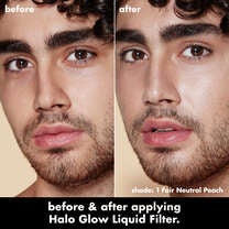 Halo Glow Liquid Filter, 1 Fair Neutral Peach
