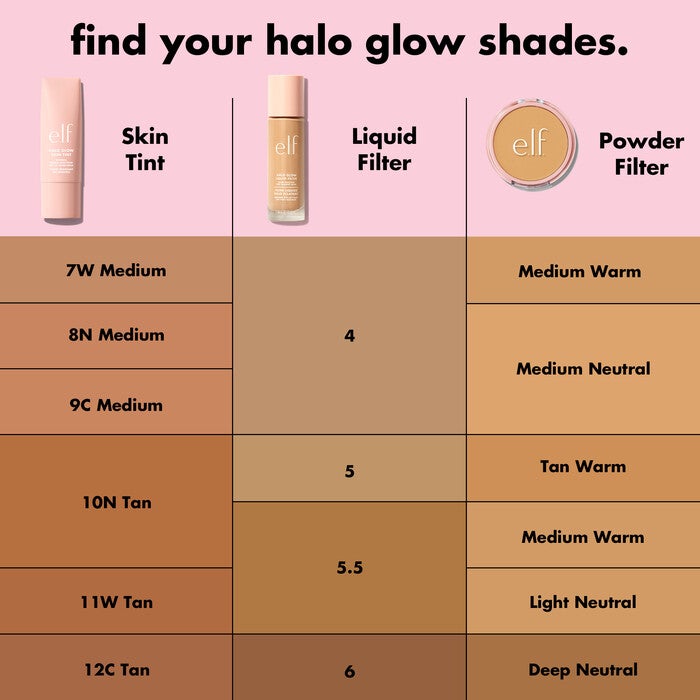 Halo Glow Skin Tint SPF 50, 