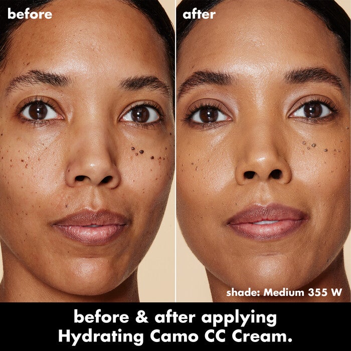 Hydrating Camo CC Cream, Medium 355 W - medium with warm undertones