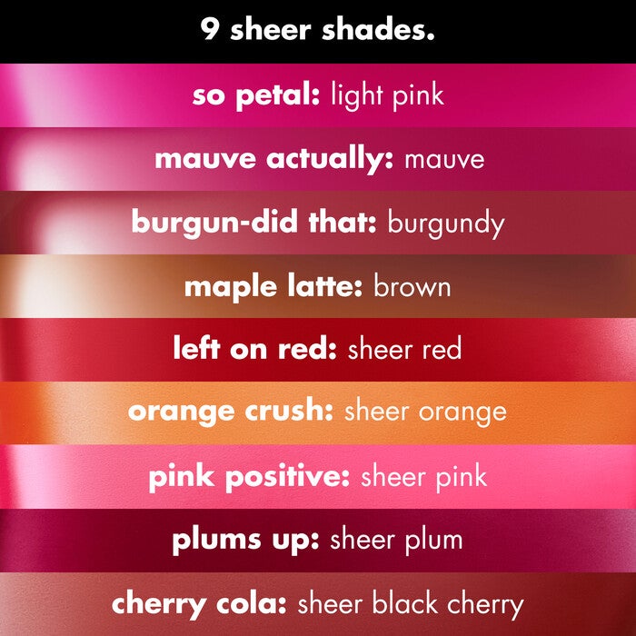 Sheer For It Blush and Lip Tint Has 9 Sheer Shades to Choose From