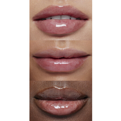 Lip Oil On Variety of Skin Tones