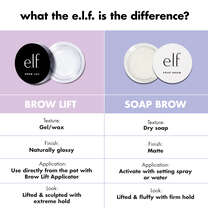 Brow Lift vs Soap Brow Product Comparison