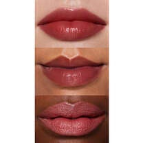 Standing Ovation Satin Lipstick on Lips