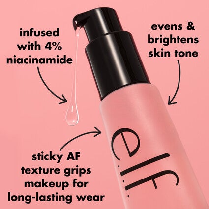 elf Power Grip Primer + 4% Niacinamide Review: Grip & Brighten