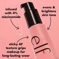 Power Grip Gel Primer with Niacinamide Evens and Brightens Skin Tone