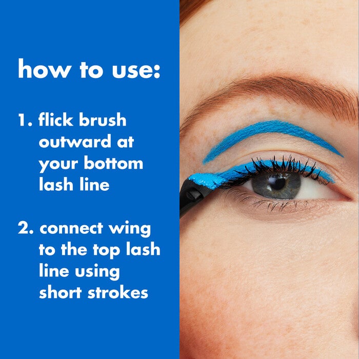 How to Use a Winged Eyeliner Brush