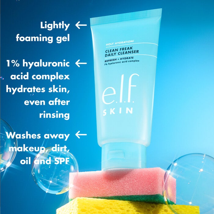 Hydrating Facial Cleanser has 1% Hyaluronic Acid Complex to Hydrate Skin