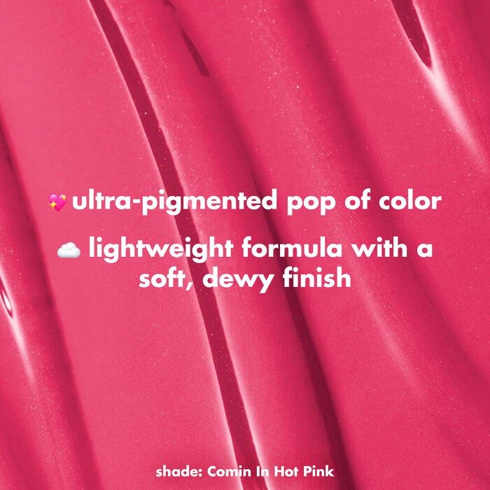 Hot Pink Blush Texture Swatch