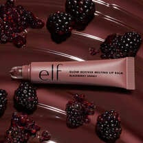 Glow Reviver Melting Lip Balm in a Black Cherry Shade