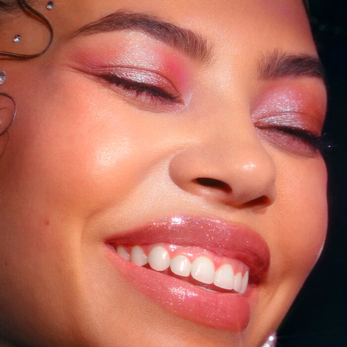 Glow Reviver Lip Oil Glimmer, Crystal Baller - Champagne + Crystal Pearl
