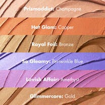 Glitzshow Eyeshadow Stick Shade Chart
