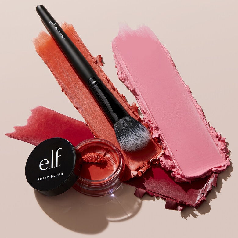 Putty Blush Brush Tapered Cream Blush Brush e.l.f. Cosmetics