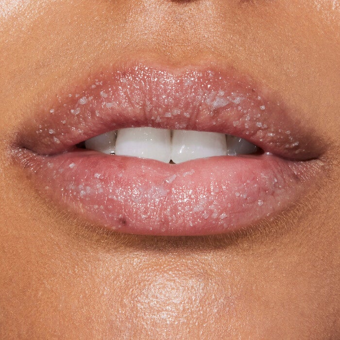 Lips After Applying Cotton Candy Lip Exfoliator