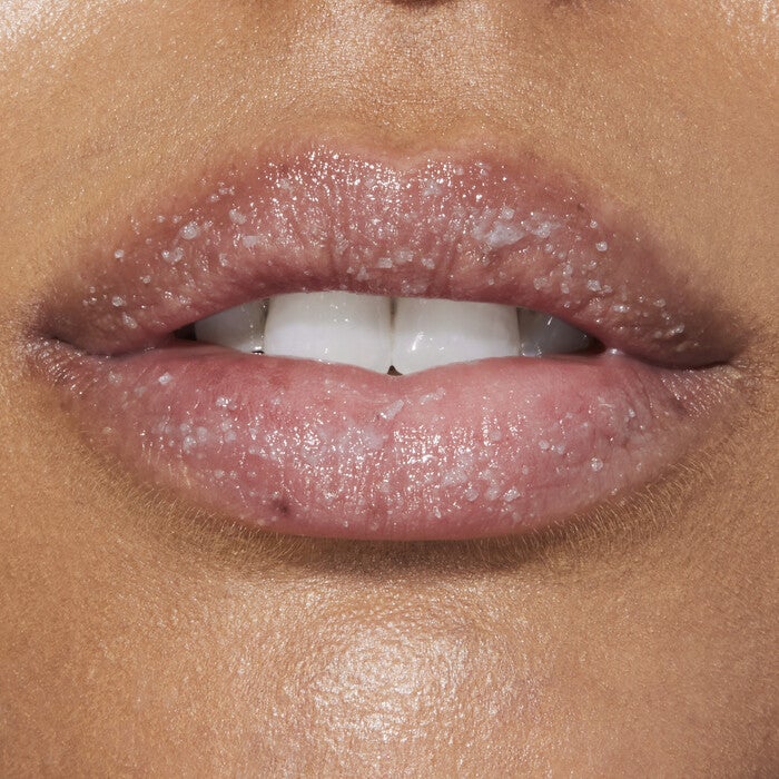 Lips After Applying Cotton Candy Lip Exfoliator