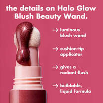 Halo Glow Blush Beauty Wand, Pink-Me-Up