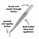 Dual Ended False Eyelash Tool  