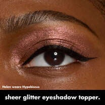 Fine as Fleck Glitter Eyeshadow, new shade! - Hypebiscus - Peach Pink with Hot Pink Sparkle