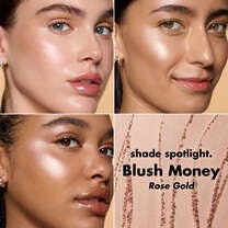 e.l.f.'s Halo Glow Powder Highlighter in Rose Gold Skin Tone Chart