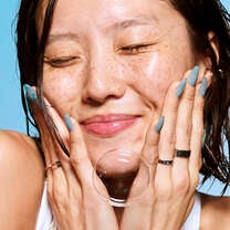 Washing Face with Daily Cleanser