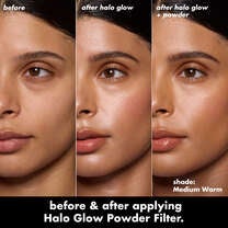 Halo Glow Powder Filter, Medium Warm