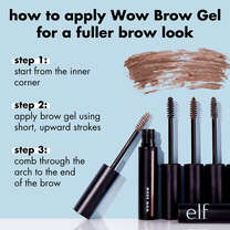 Wow Brow Gel, Deep Brown