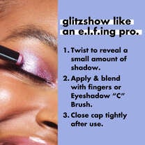 3 Steps To Apply Glitzshow Metallic Eyeshadow Stick