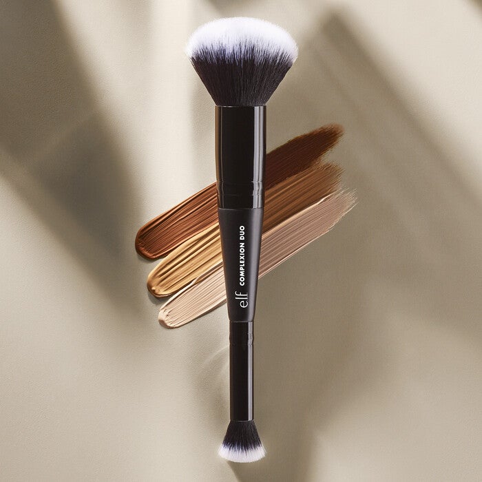 Duo Brush and CC Camo Cream Swatch