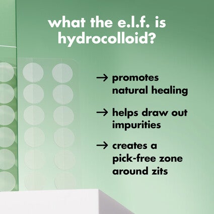 Hydrocolloid Pimple Patches Promotes Natural Healing & Draws Out Impurities