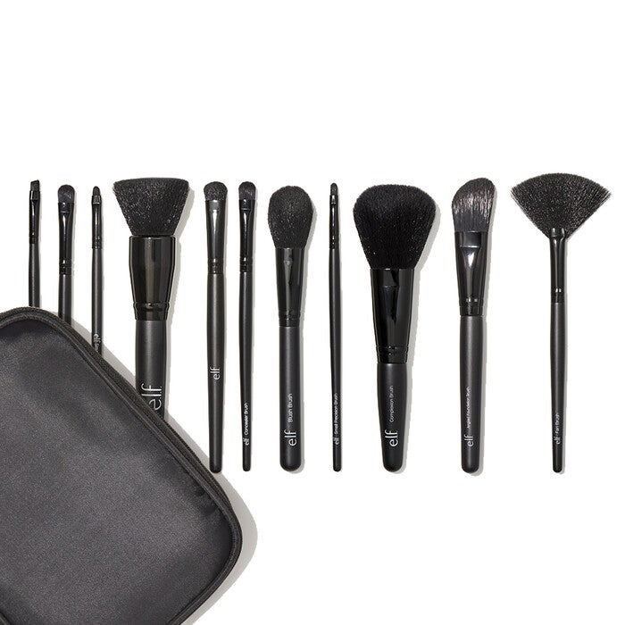 11 Piece Makeup Brush Collection