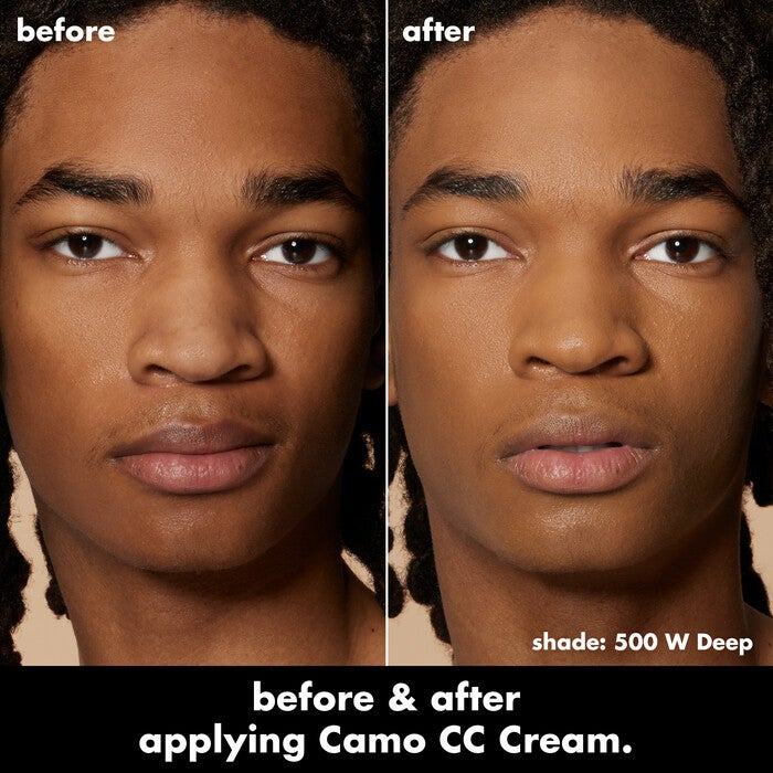 Camo CC Cream, Deep 500 W - deep with warm undertones