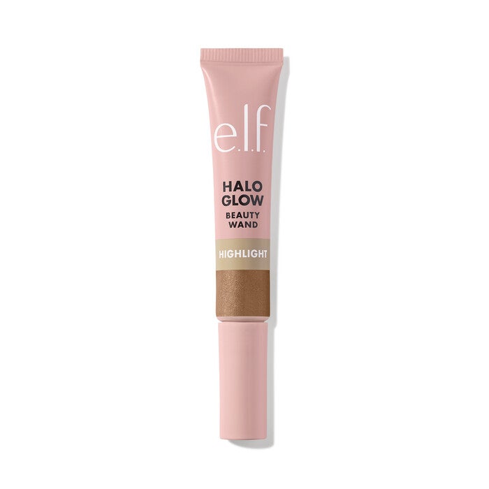 Halo Glow Highlight Beauty Wand, Liquid Gold - Gold for Medium to Rich
