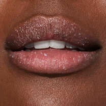 Lips After Applying Strawberry Lip Exfoliator 