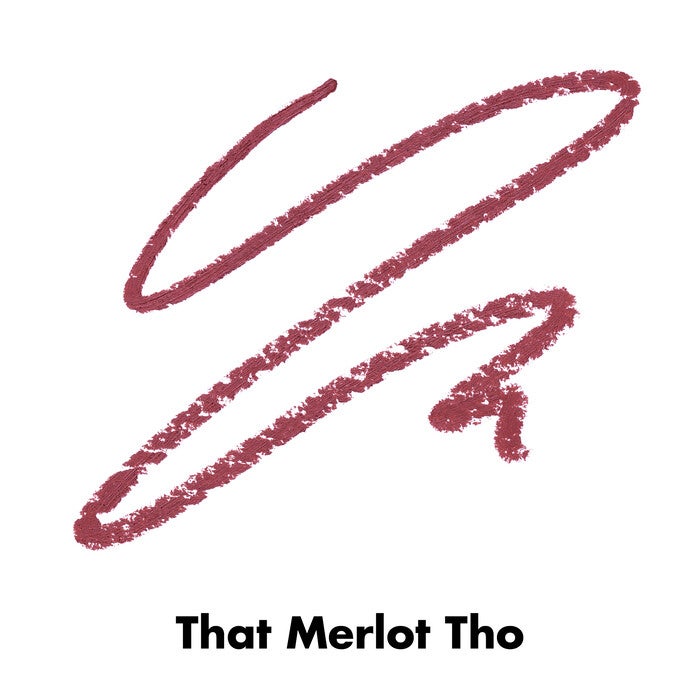 That Merlot Tho Burgundy Lip Liner Swatch 