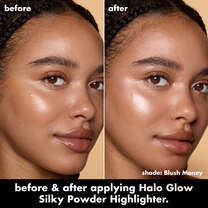 Halo Glow Silky Powder Highlighter, 