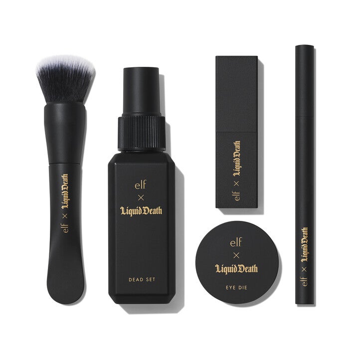 Liquid Death x e.l.f. Corpse Paint Makeup Kit e.l.f. Cosmetics