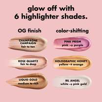 Halo Glow Highlight Beauty Wand, Champagne Campaign - Champagne Pearl for Fair to Tan