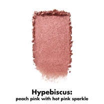 Fine as Fleck Glitter Eyeshadow, new shade! - Hypebiscus - Peach Pink with Hot Pink Sparkle