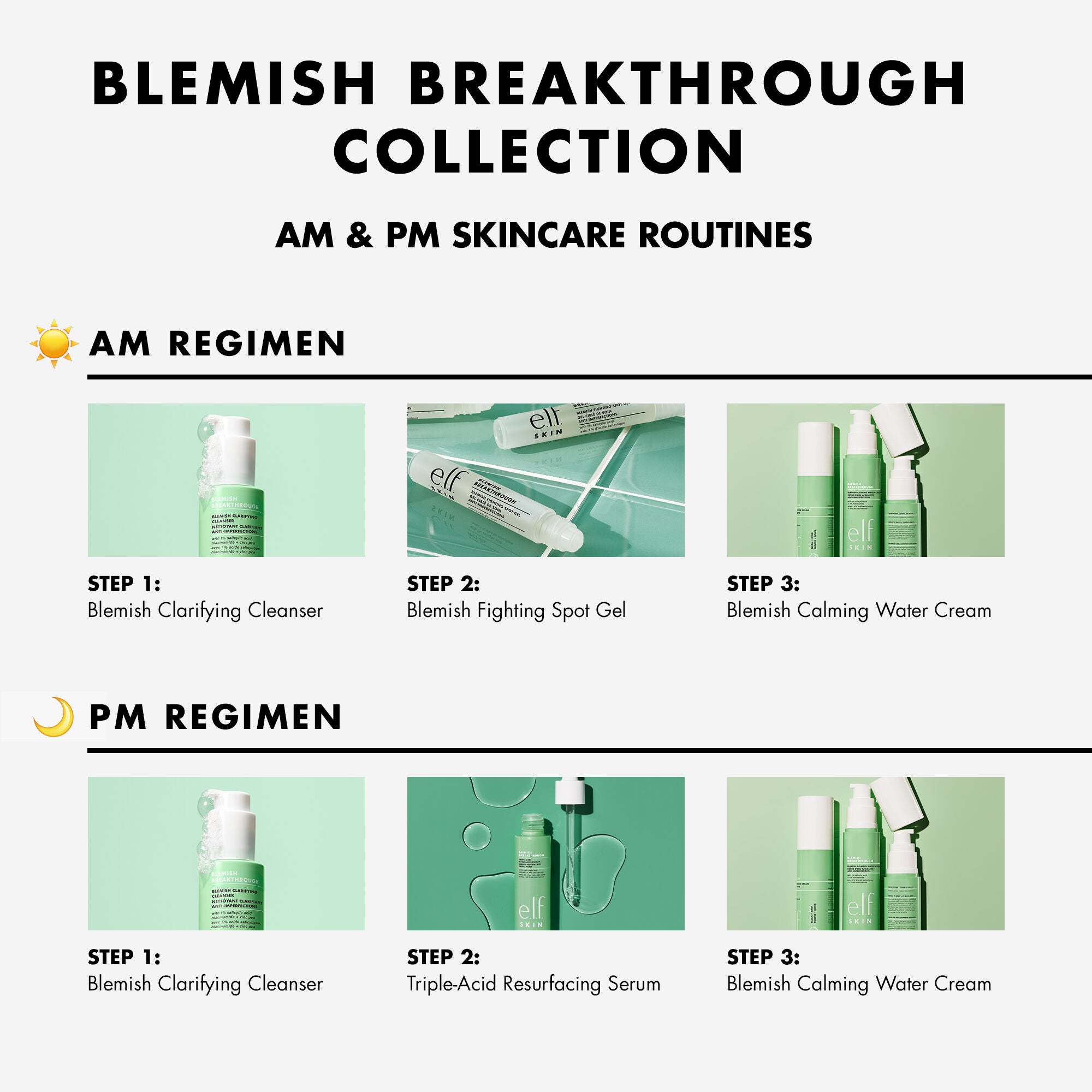 Blemish Breakthrough TripleAcid Resurfacing Serum e.l.f. Cosmetics