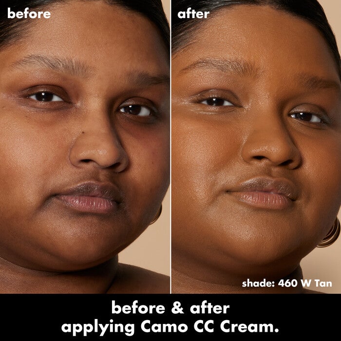 Camo CC Cream, Tan 460 W - tan with warm undertones