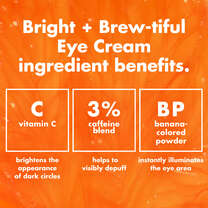 Bright + Brew-tiful Eye Cream, 