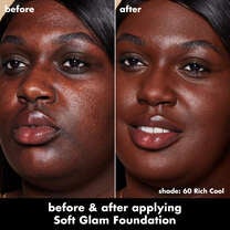 Soft Glam Satin Foundation, 60 Rich Cool - rich with cool undertones